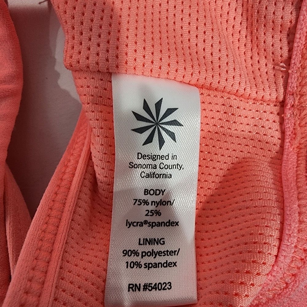 Athleta Fully Focused Sport Bra Small EUC - Picture 4 of 5
